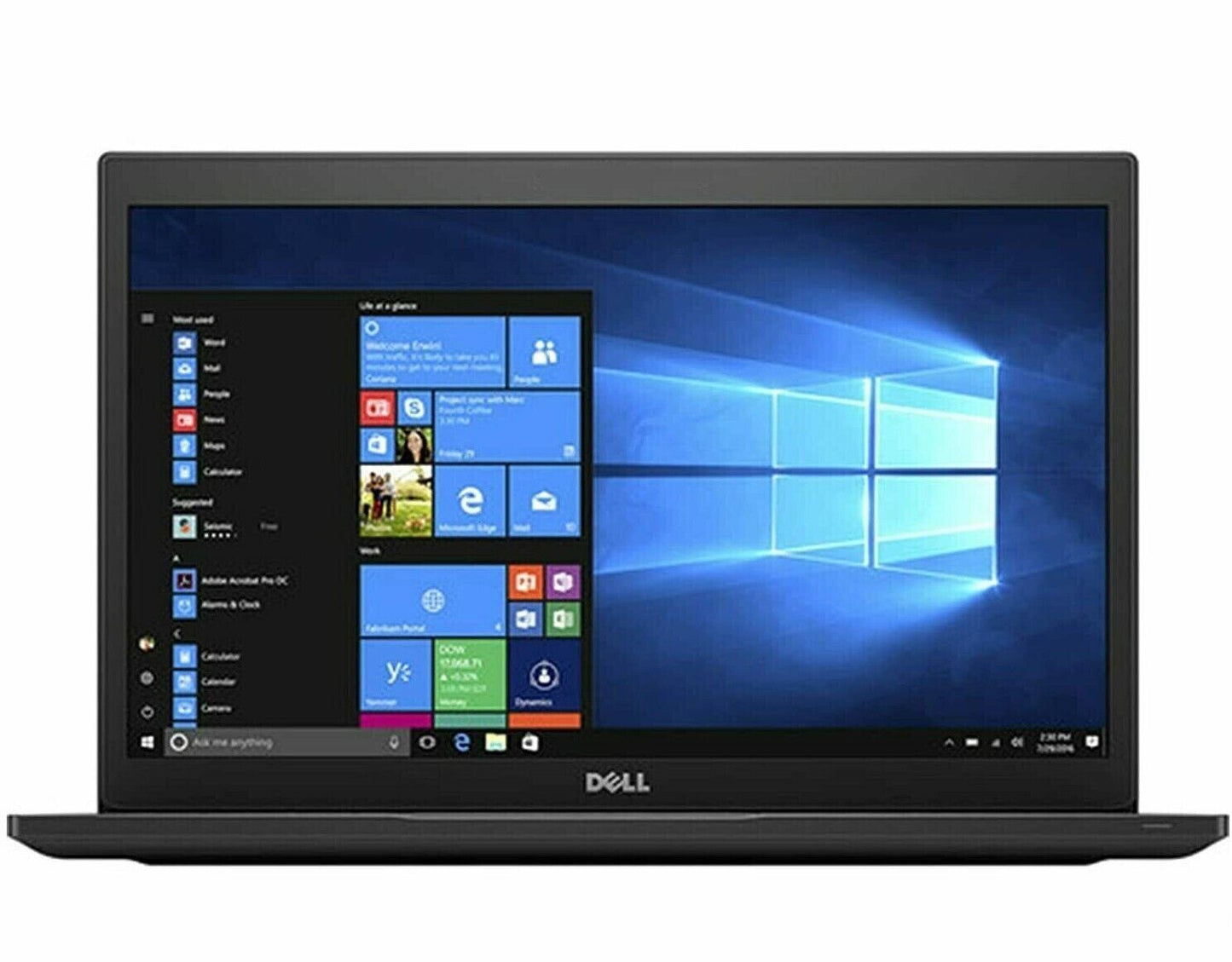 Dell laptop Latitude 7480 14"  i7-7600U 2.6GHz 32GB NEW 500gb NVME  Win 11 Pro