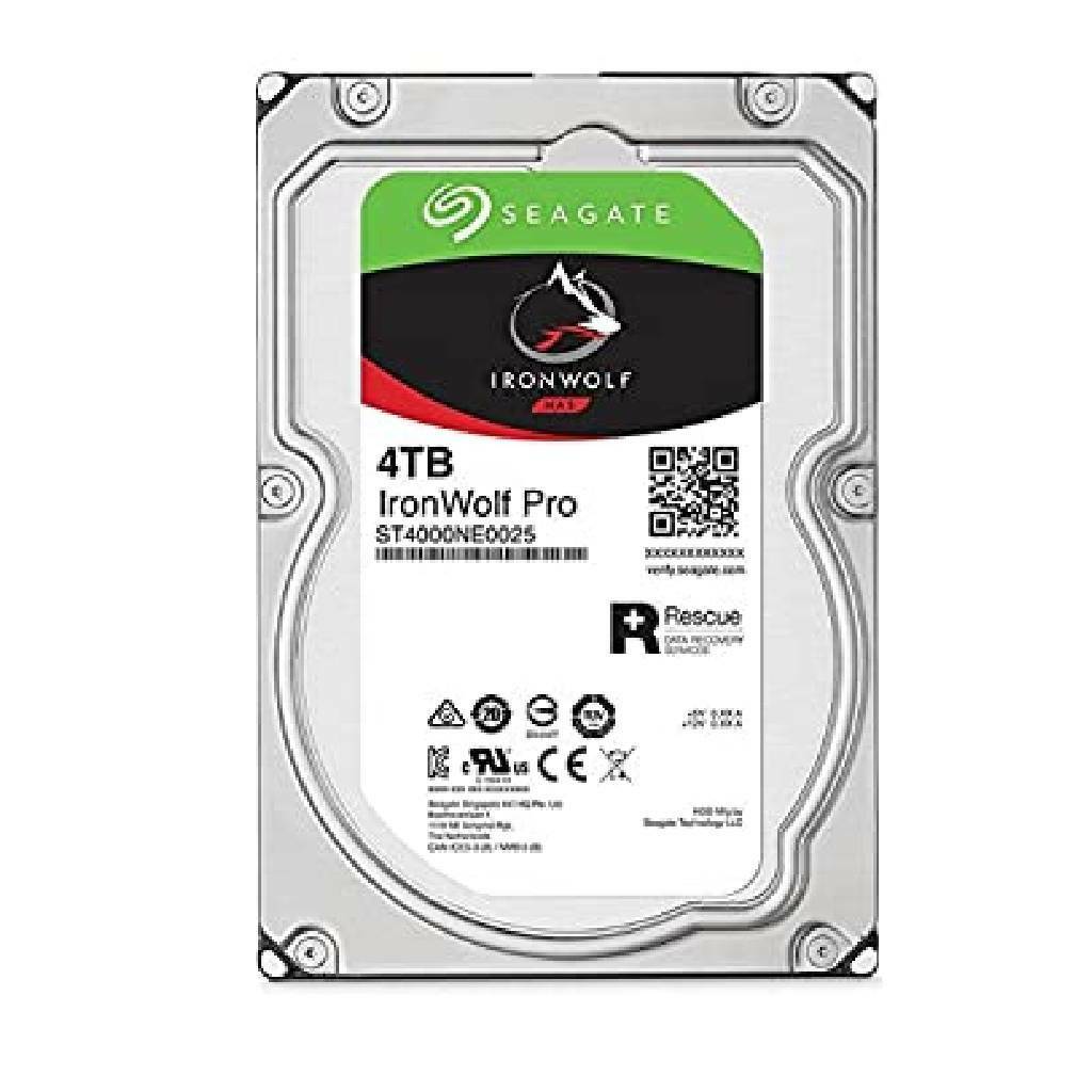 Seagate IronWolf Pro NAS (ST4000NE0025) 4TB w/ 128MB Cache 6Gb/s 7200rpm 3.5"