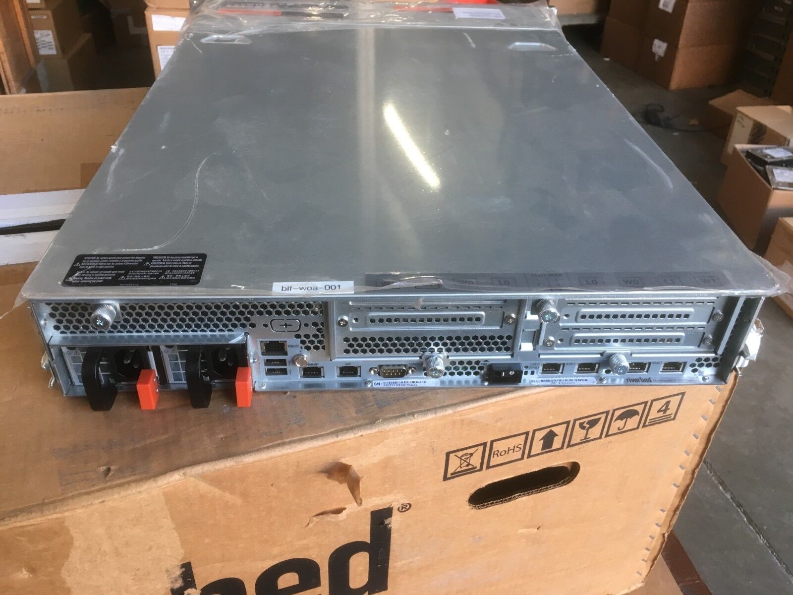 Riverbed Steelhead CXA-05055-B010 Riverbed 2x500GB 8x80GB SSD SATA NEW