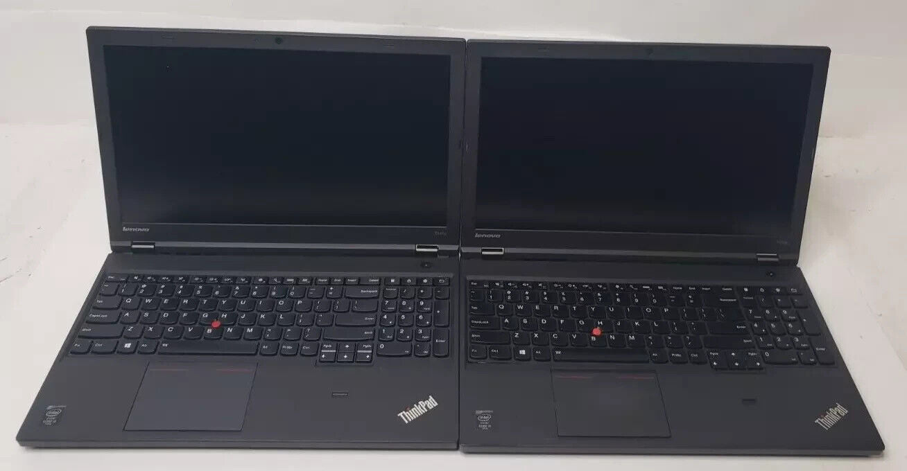 Lot of (8) Lenovo ThinkPad T540p Intel Core i5-4300M no RAM 2.60GHz NO HDD parts