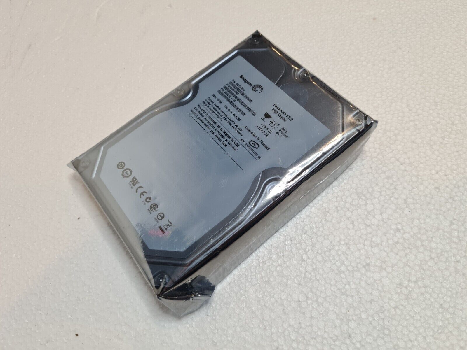 Seagate 1TB 3.5" Hard Drive ST31000640SS 7200 RPM 1000GB SAS Barracuda ES.2