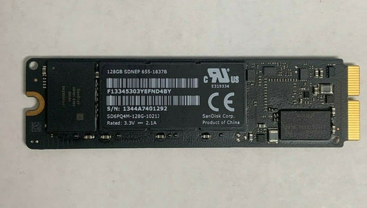 Apple 128GB PCIe SSD Sandisk SDNEP 655-1837B for MacBook Air / MacBook Pro