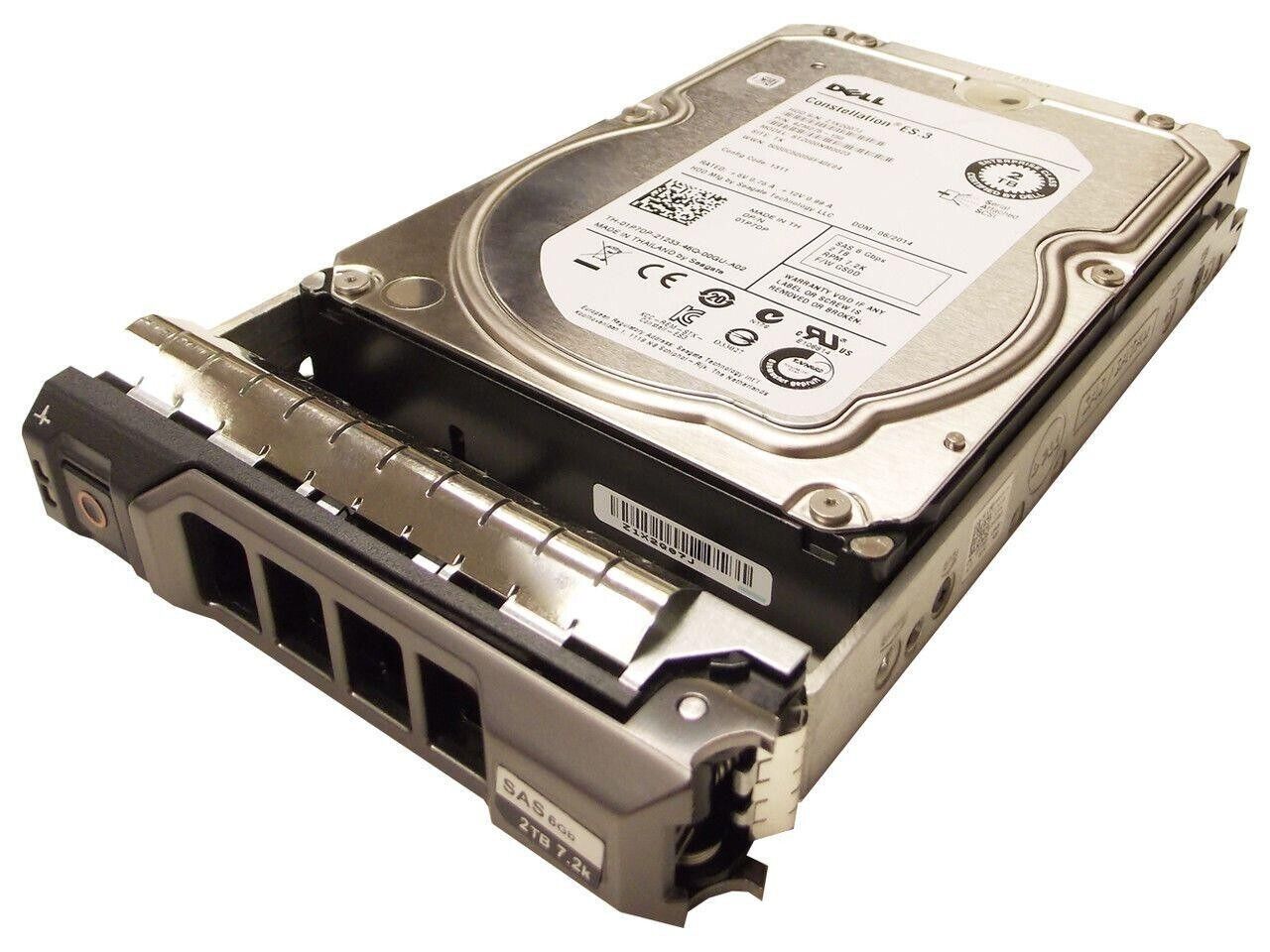 DELL ST2000NM0023 9ZM275-157 0T7F78 2TB 7.2K RPM 128MB CACHE 6Gb/s SAS 3.5" HDD