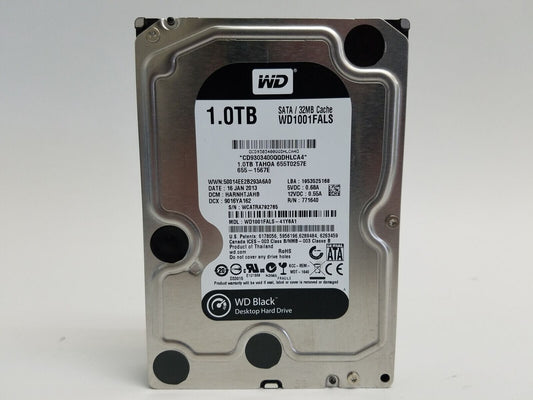 Western Digital Caviar Black WD1001FALS 1 TB 3.5" SATA II Hard Drive