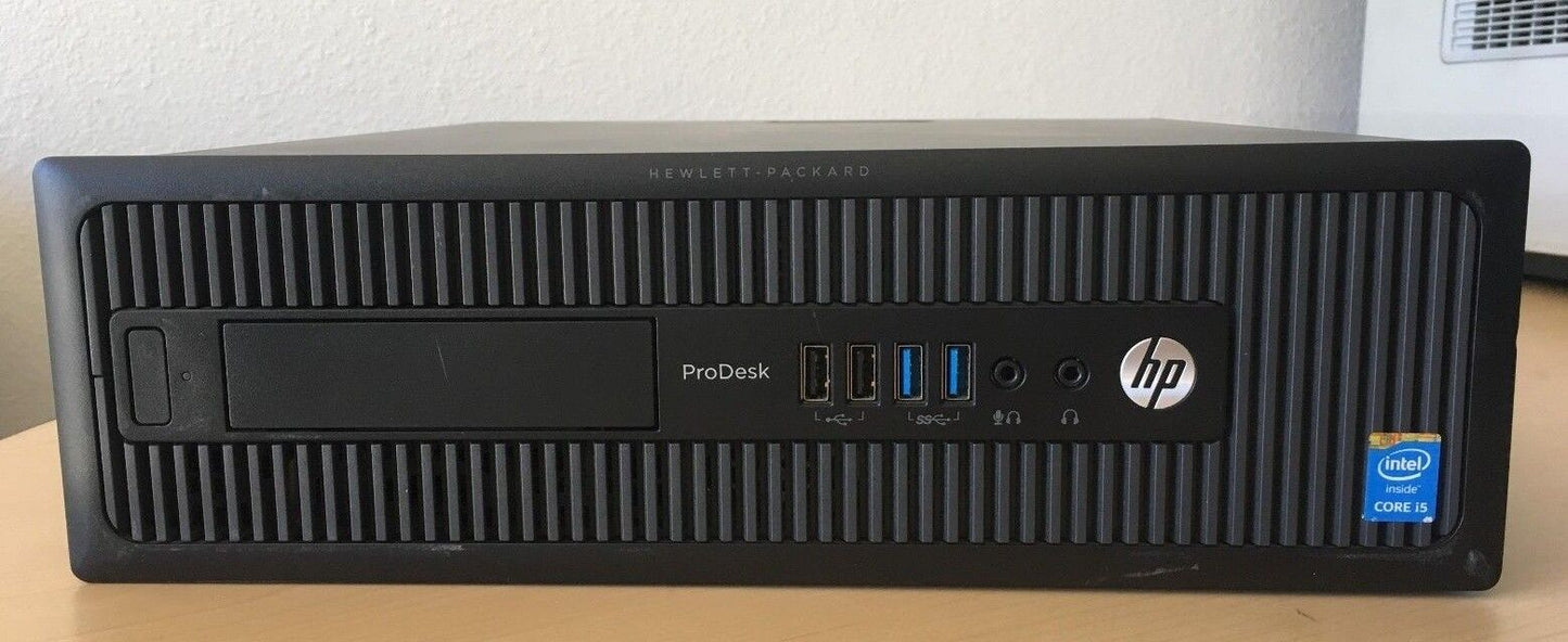 HP PRODESK 600 G1 SFF Desktop i5-4590s 3.0GHz 16gb 500gb SSD NEW  Win 10 pro