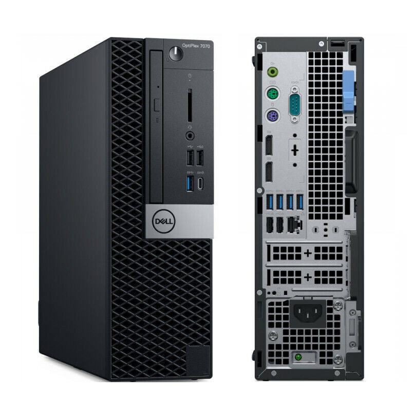 Dell OptiPlex 7070 SFF PC  i7-9700T 3.0 GHz 32GB DDR4 1TB SSD Win 11 Pro WIFI