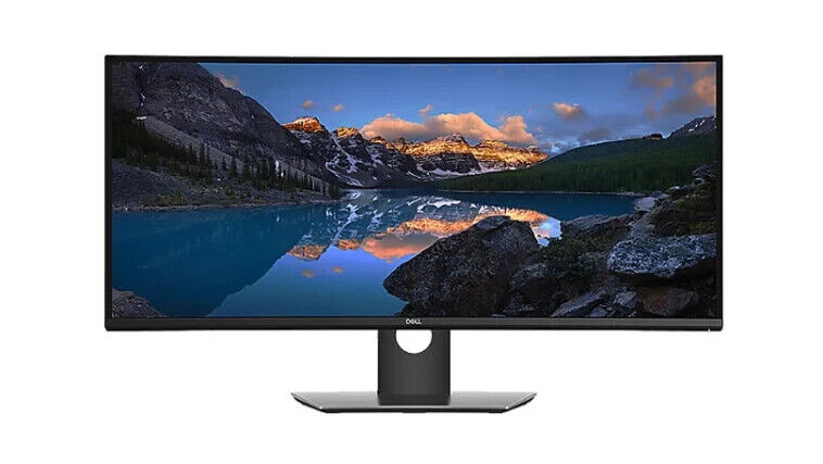 34" Curved Dell U3419W Ultra Sharp LED Ultrawide Monitor  good condition Gaming