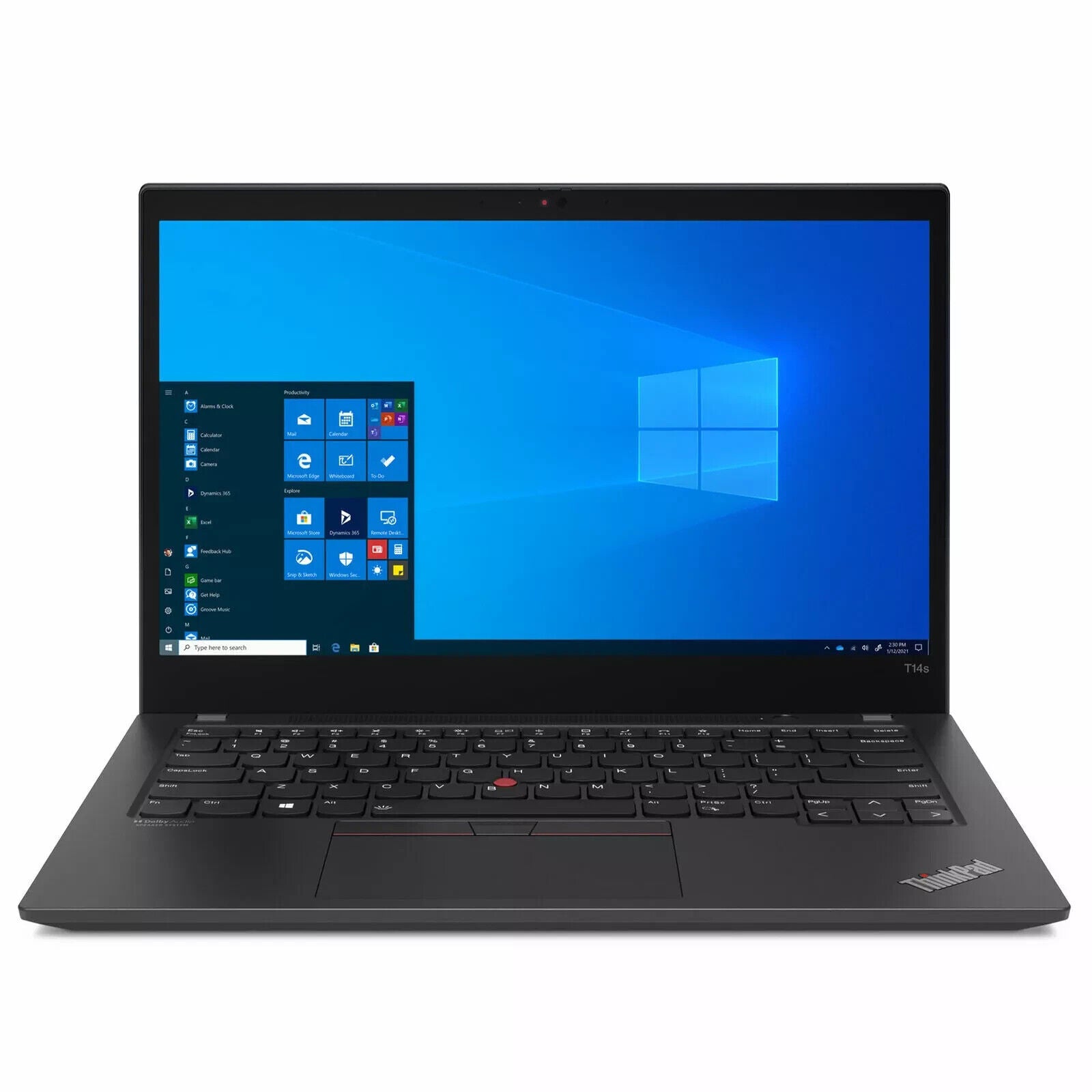 Lenovo Thinkpad laptop T14s Gen 1 14.0" FHD i7-10510 16GB 1TB NVME Win 11 pro