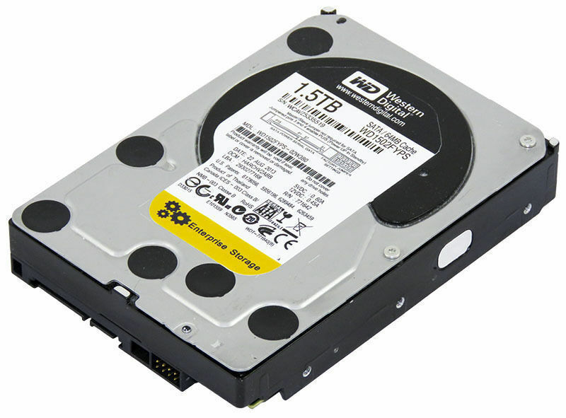 Western Digital WD1502FYPS 1.5TB 5.4K SATA 3Gb/s 3.5in Hard Drive WD hard drive