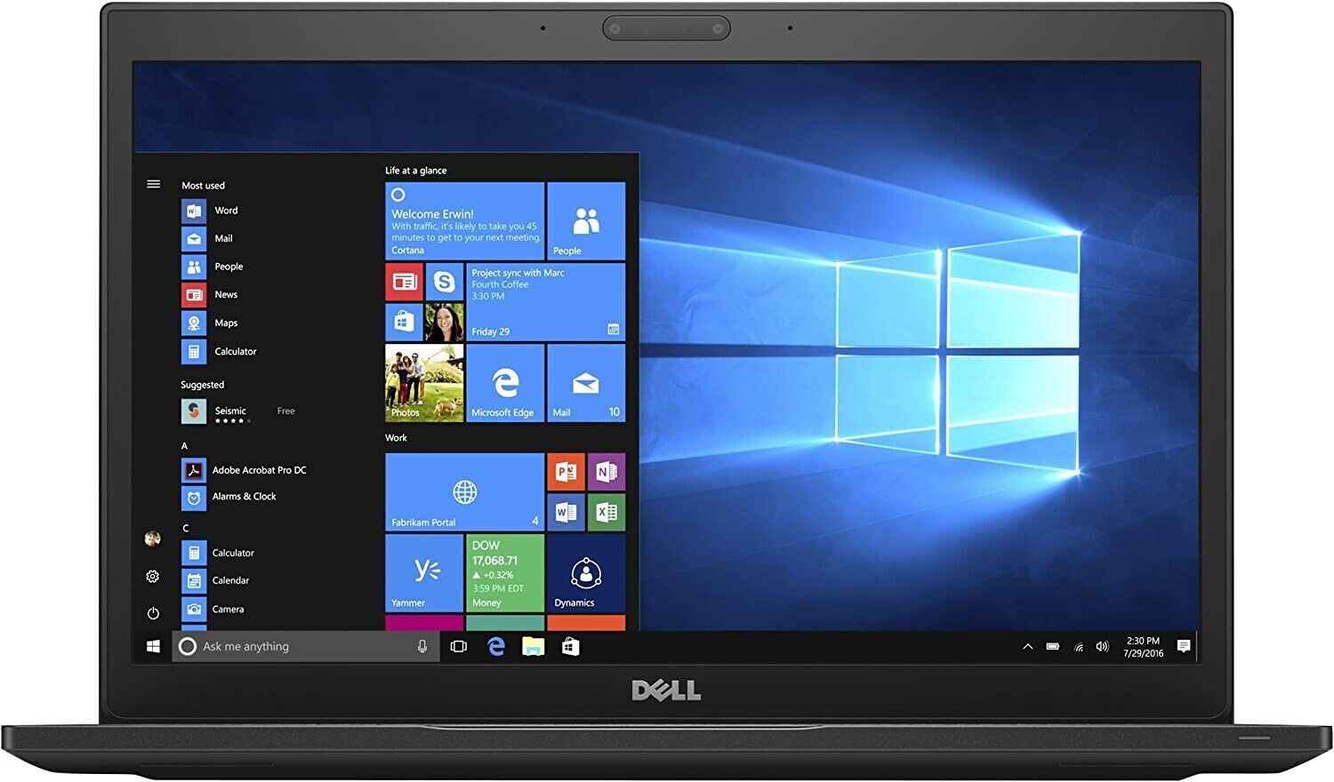 Dell Latitude 7280 i7-6600U 16GB 500GB SSD 12.5" FHD Light Laptop WIFI Win 11 pr