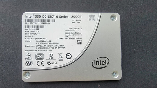 Intel SSD DC S3710 Series 200 GB Internal 2.5" MLC  SSDSC2BA200G4 7MM hard drive