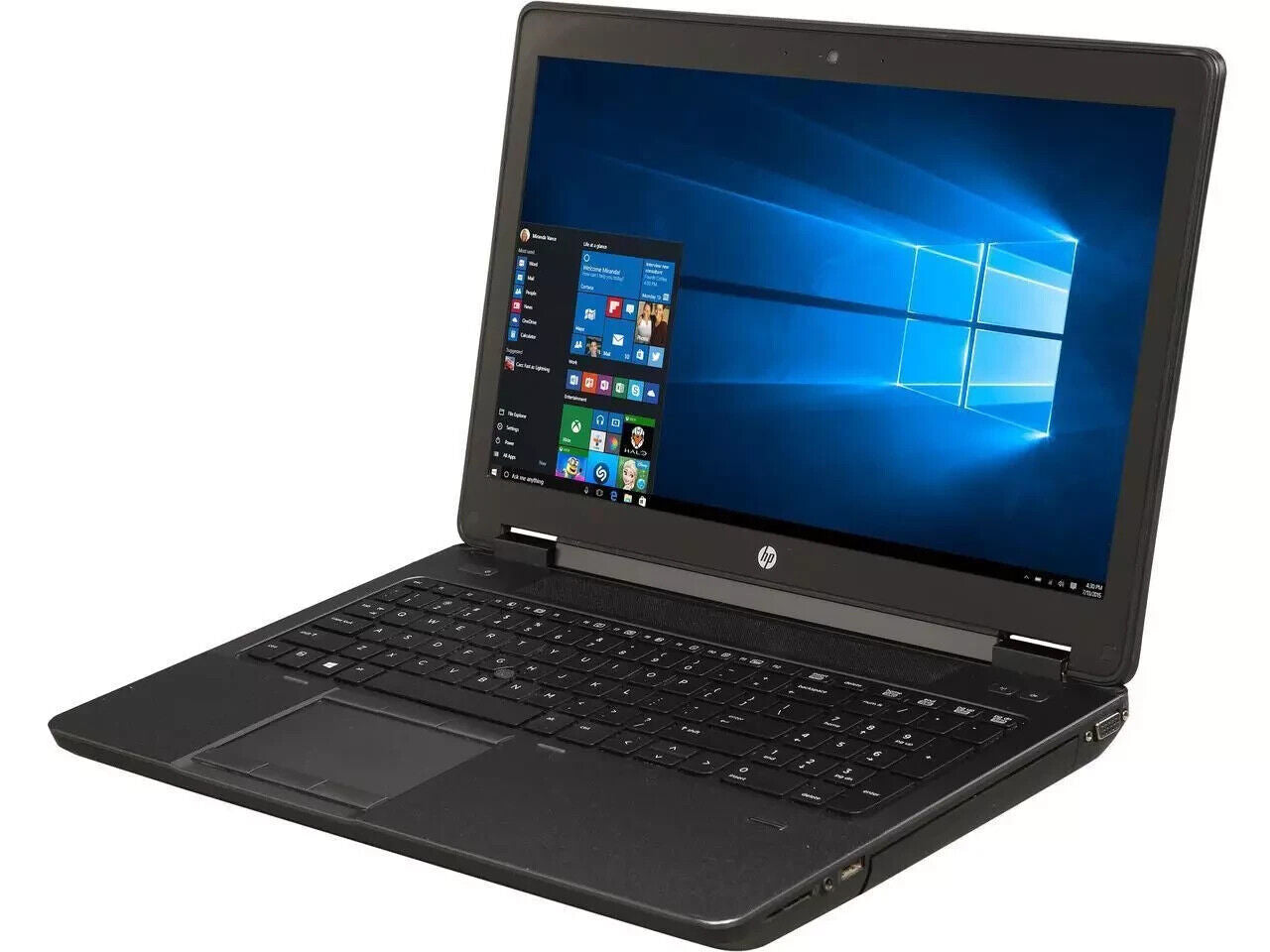 HP ZBook 15 G2 15.6" 2.80GHz Quad Core i7-4810MQ HD 16GB RAM K1100M 512GB WIN 10