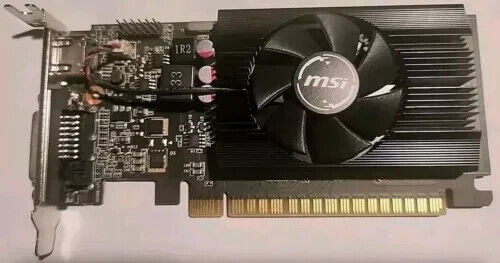 MSI NVIDIA GeForce GT 710 Graphic Card - 2 GB DDR3 SDRAM - Low-profile