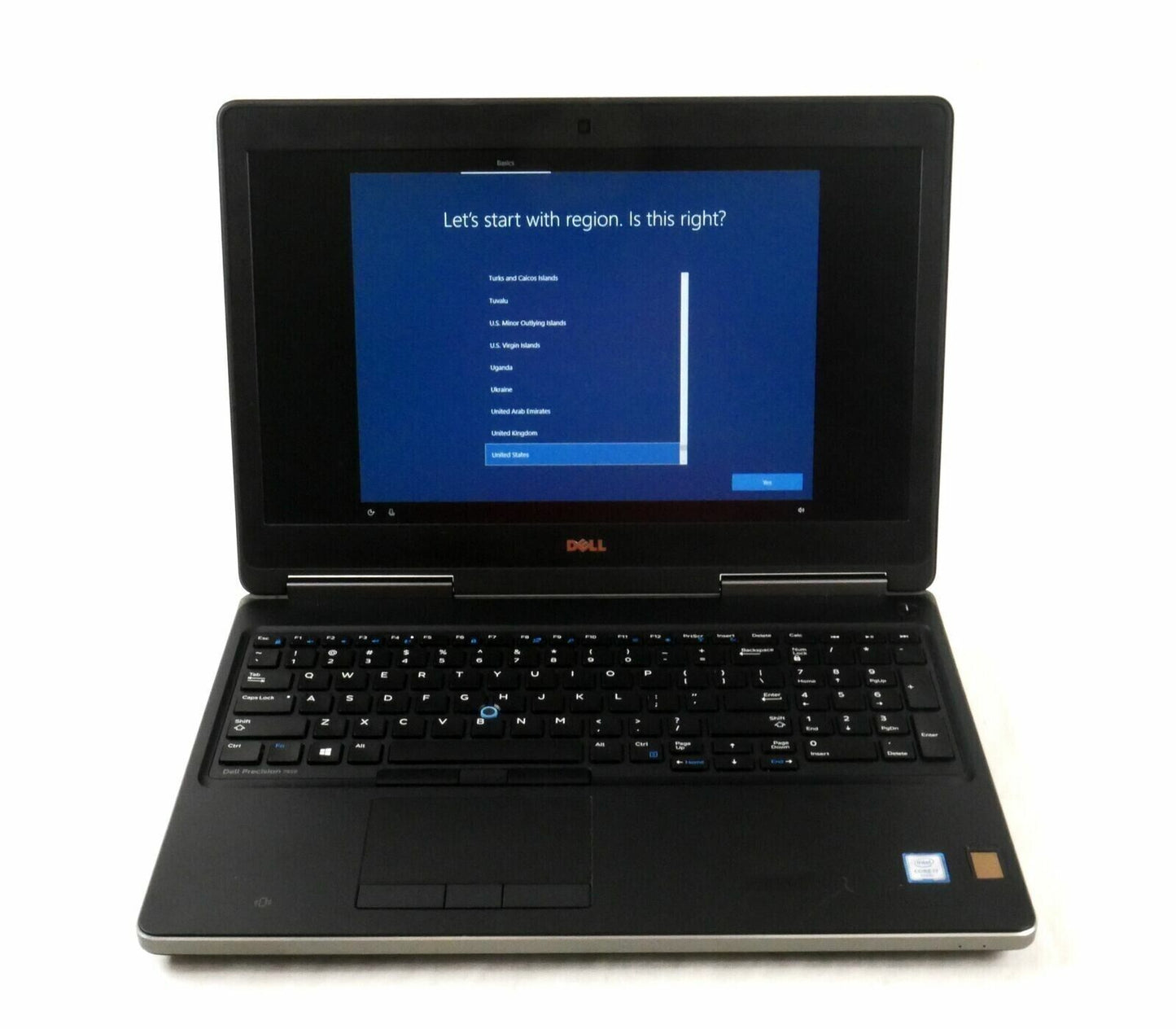 Dell Precision 7510 15.6" FHD i5 6300HQ 32GB 512GB Quadro M2000M laptop gaming