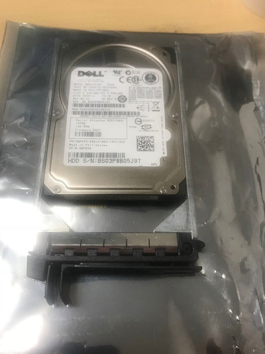 NP659 DELL 0NP659 146GB 3G 10K SFF 2.5" SAS HARD DRIVE MBB2147RC