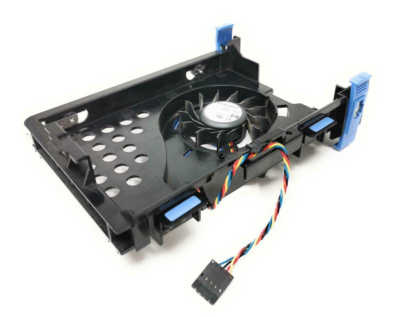 Original Dell Hard Drive Bracket Mount / Frame NH645 + Fan CM740