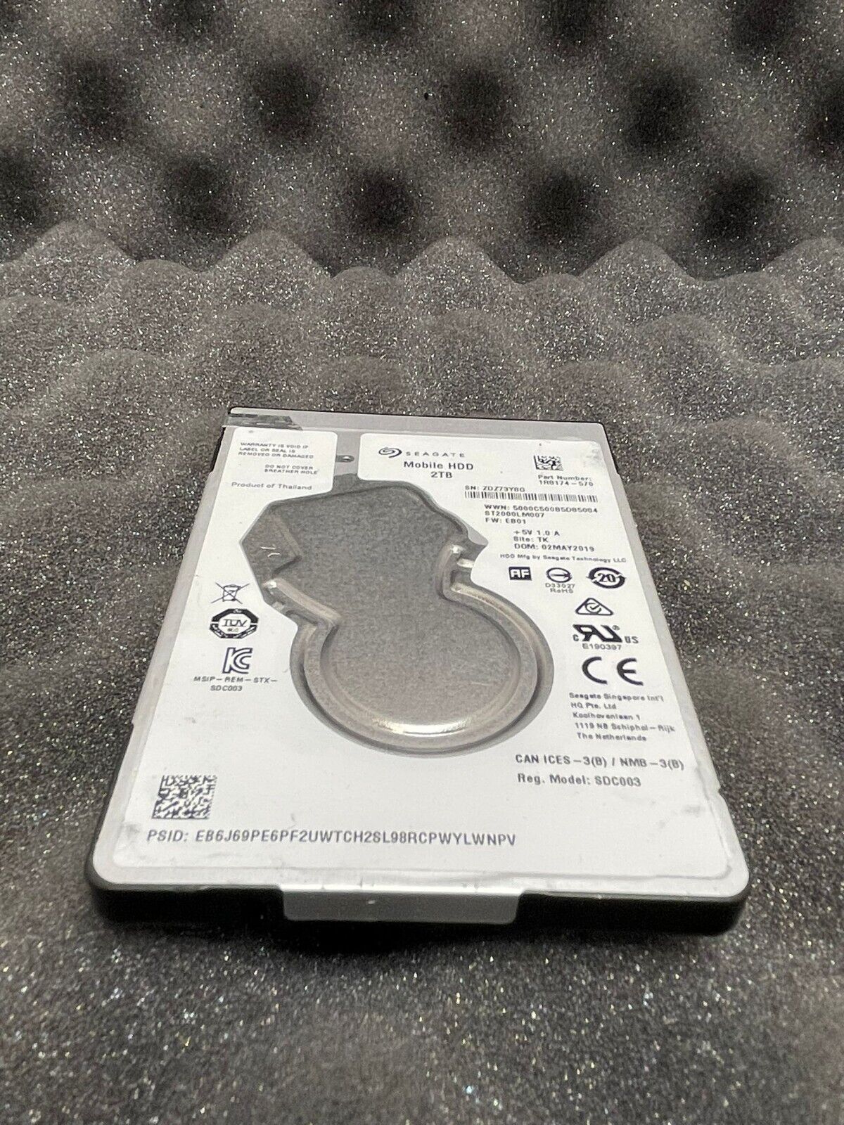 SEAGATE 2TB 2.5" SATA 5400RPM LAPTOP  HDD Direct Fit to PS4 ST2000LM007