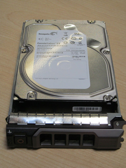 2TB 7.2K SAS 3.5" Hard Drive Dell Server R710 R720 R730 R510 Hot Swap 6Gb/s HDD