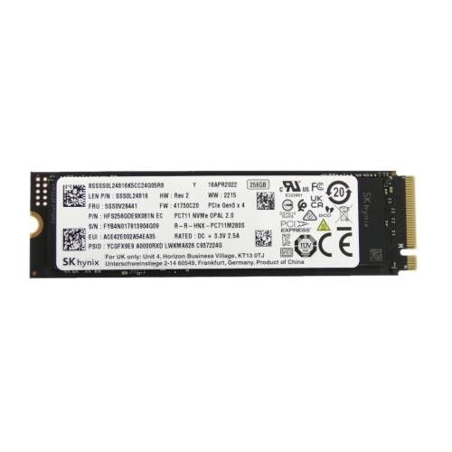 SK hynix 256GB PCI Express 3.0 x4 NVMe M.2 2280  Solid State HDD hard drive dell
