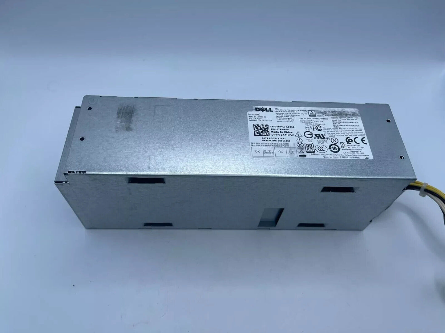 Dell OptiPlex 7060 5060 3060 SFF Power Supply 200W PSU 04FHYW 4FHYW 0CGFJT CGFJT