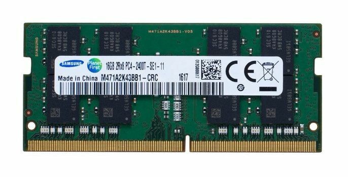 M471A2K43BB1 SAMSUNG 16GB DDR4 2400 2Rx8 260-PIN SODIMM Laptop DELL HP LENOVO