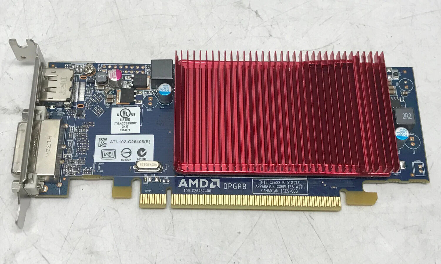 Dell AMD Radeon HD 6450 PCI Express x16 Low Profile Video Card 1GB GDDR3 6XMMP