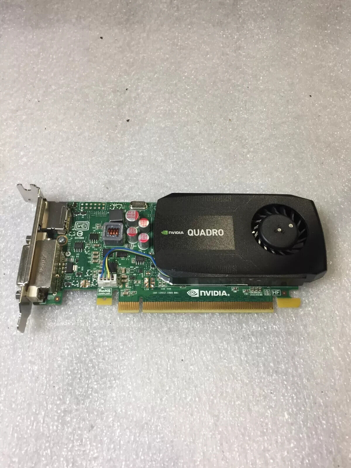 NVIDIA Quadro K600 1GB GDDR3 Video Card Low Profile SFF PC micro
