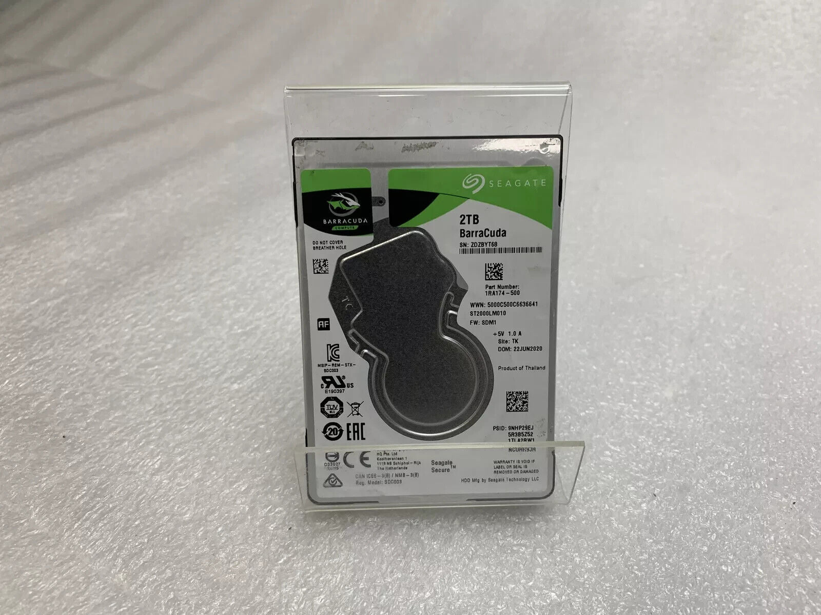 Seagate BarraCuda ST2000LM010 2TB 2.5" SATA Laptop Hard Disk Drive HDD Grade