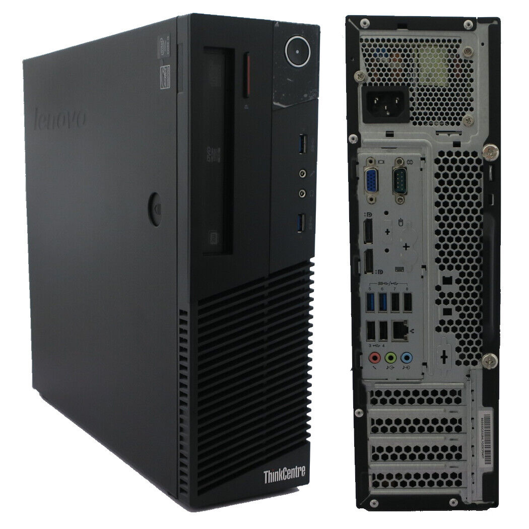 Lenovo ThinkCentre M83  i5-4570 Quad 3.20GHz 16GB 500GB SSD WIN 10 PRO WIFI DVD
