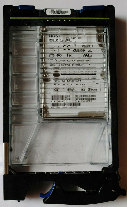 EMC005050342 600GB 10K SAS Hard Disk Drive HDD Hard Drive 2.5" in a 3.5" Tray