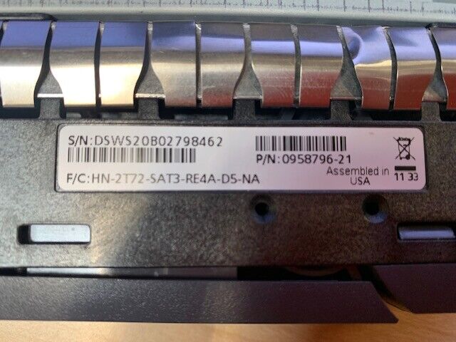NetApp SATA Hard Drive Tray 111-00734 DS4243 DS4246 Caddie L3-25232-02D
