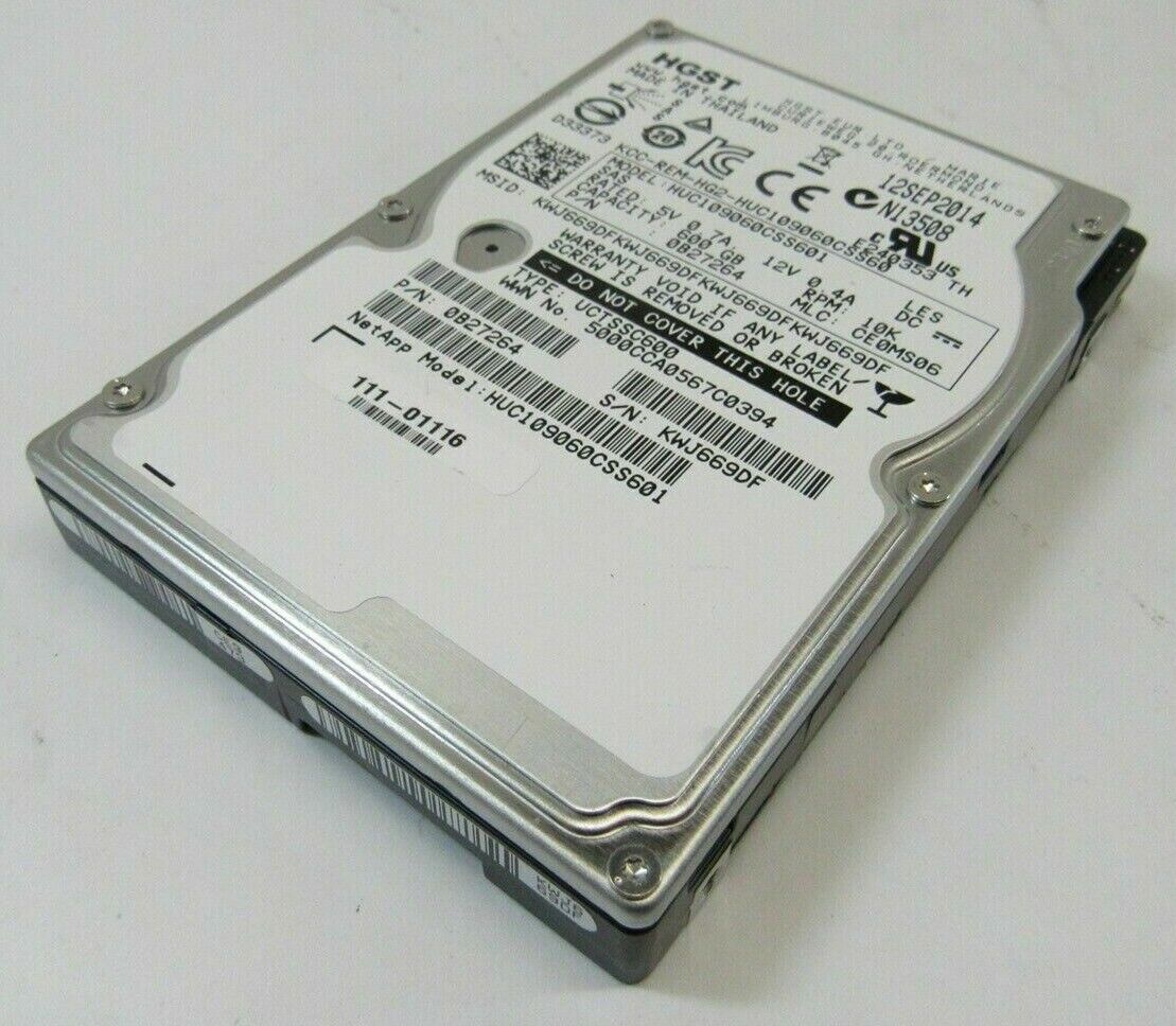 HGST Toshiba 600GB 10K 2.5" SAS HDD Hard Drive dell HP supermicro IBM