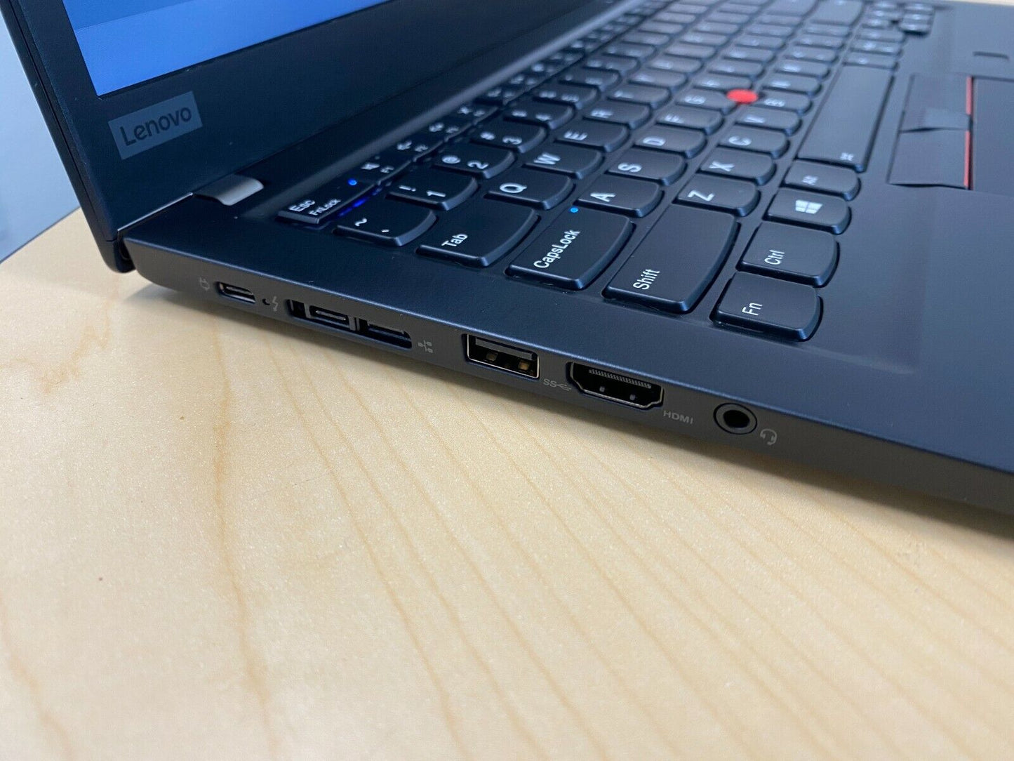 Lenovo ThinkPad T490s 14" FHD i7-8565U 16GB NEW 512 SSD Win 11 pro laptop webcam
