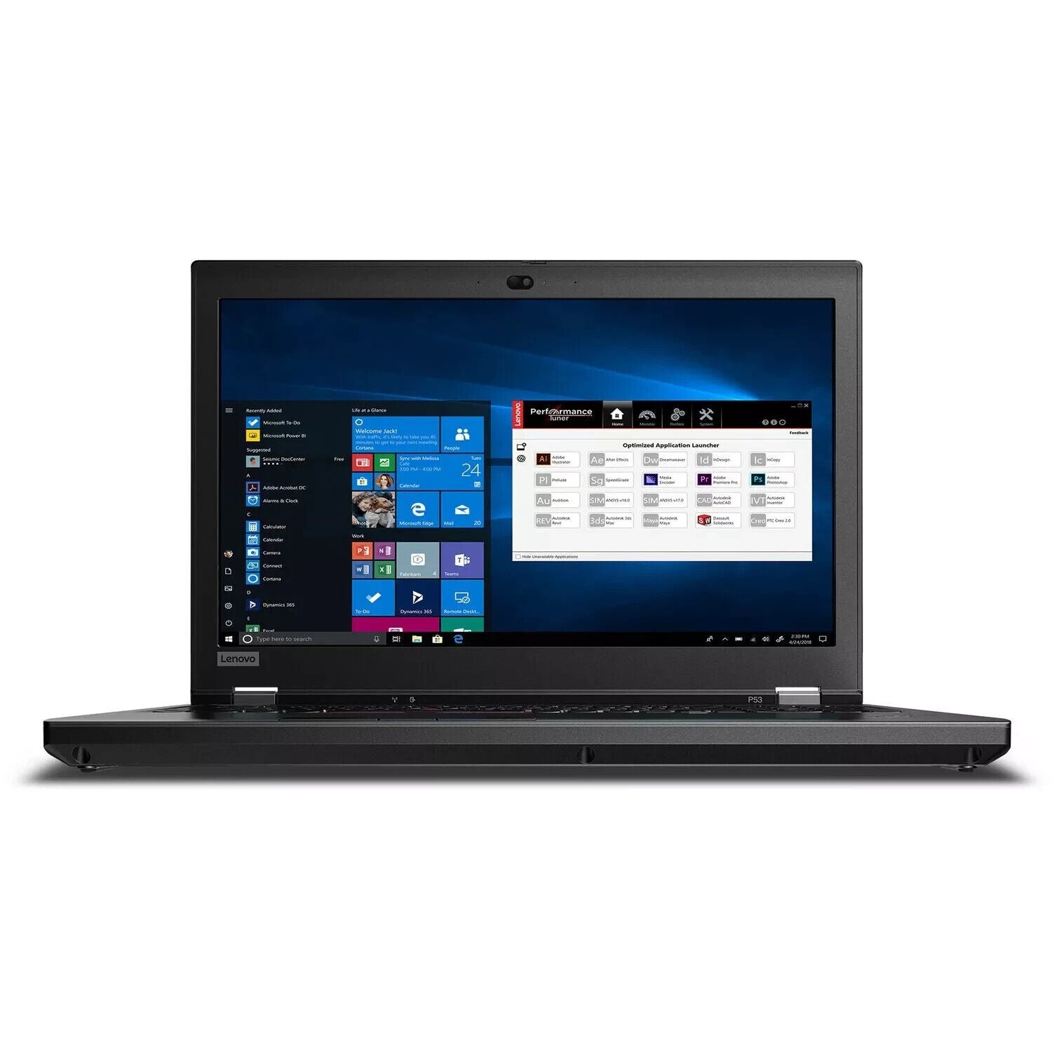 Lenovo ThinkPad P53s 15.6" Core i7-8665U 32GB 2TB SSD Windows 11 Pro Laptop