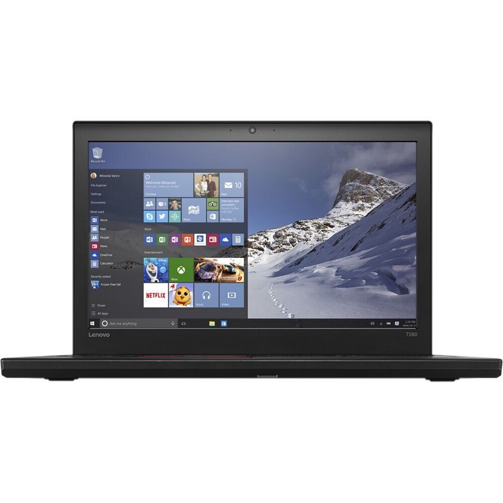 Lenovo Thinkpad T570 15.6" Laptop Core i7 2.80GHz 32gb 512gb SSD WIN 11 pro FHD