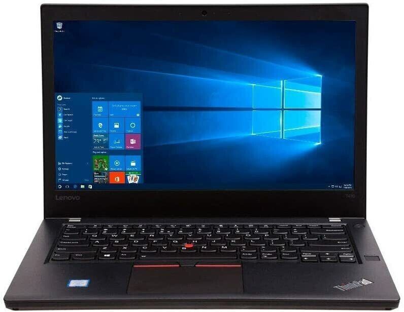Lenovo ThinkPad T470 14' LCD i5 Laptop PC 16GB RAM 800GB SSD Win 11 pro Cam Wifi
