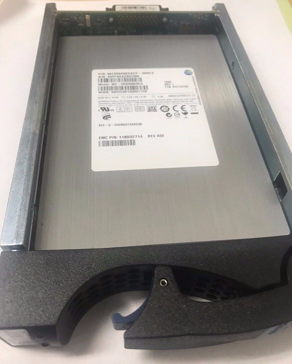 Samsung EMC 200GB SAS EFD Flash Drive SSD 3.5" MZ3S9200XACP-000C3 118032714