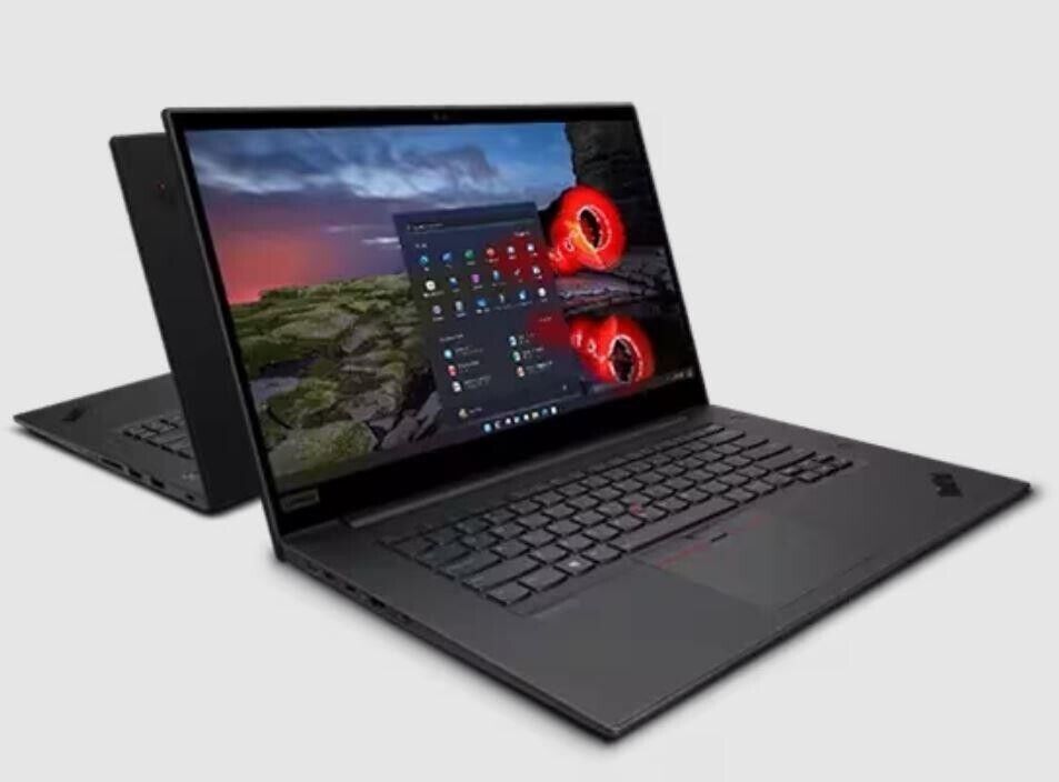 LENOVO THINKPAD P1 15.6" 4K TOUCH I7-8750H 1TB  32GB W 11 P Nvida P1000 Laptop