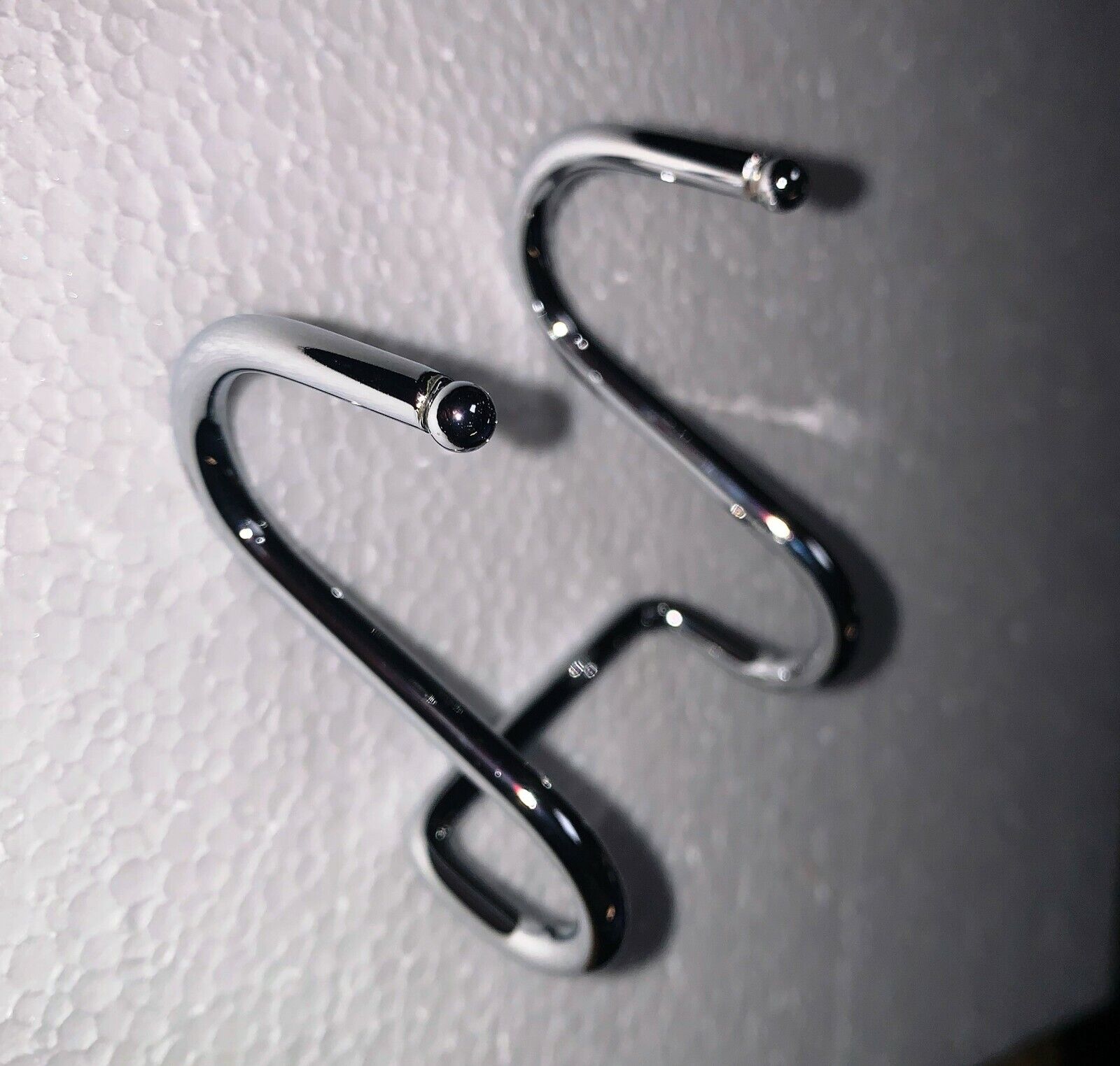 lot of 10Stainless Steel Double S Shape Storage Hook Purse 4 Bathroom Kitchen 