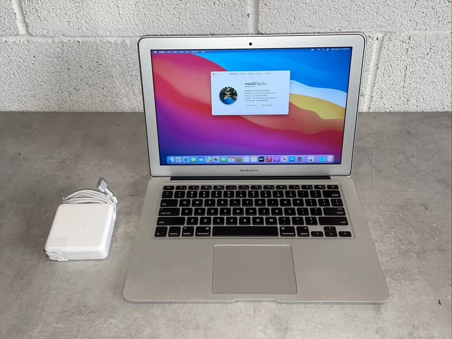Apple MacBook Air (13-inch, 2014) | Intel Core i5 | 4 GB Ram | 512GB SSD | WIFI