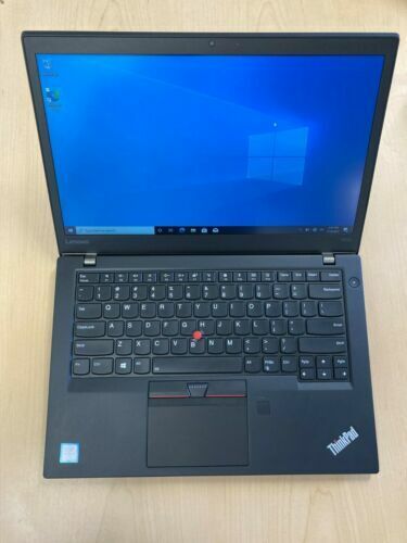 Lenovo ThinkPad T470s Laptop i5-6300U 2.4GHz  20GB 256GB SSD 14" FHD 1920x1080