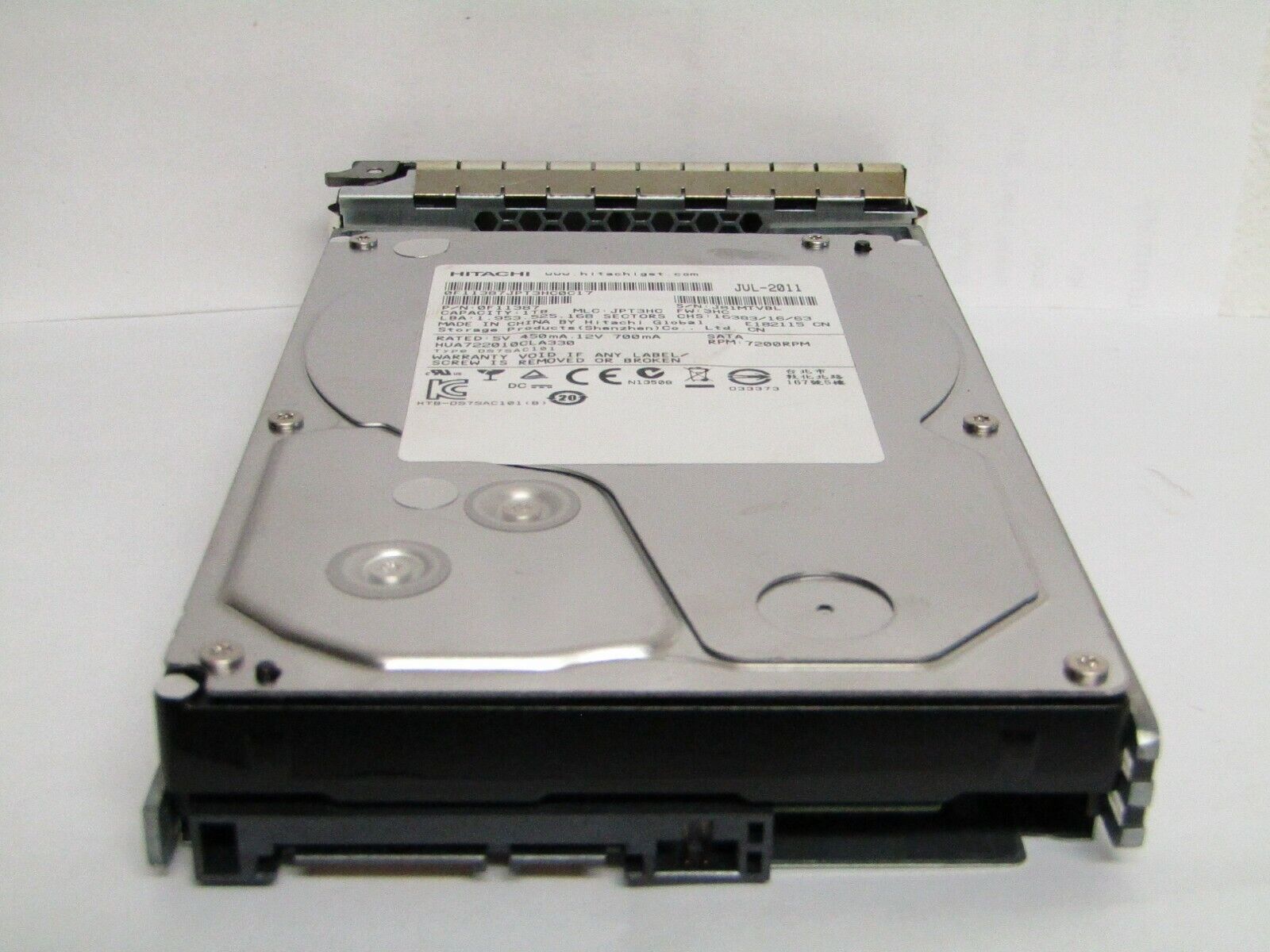 Dell compatible  1TB 7200 RPM SATA 6GBPS 3.5" HDD W/Tray caddy