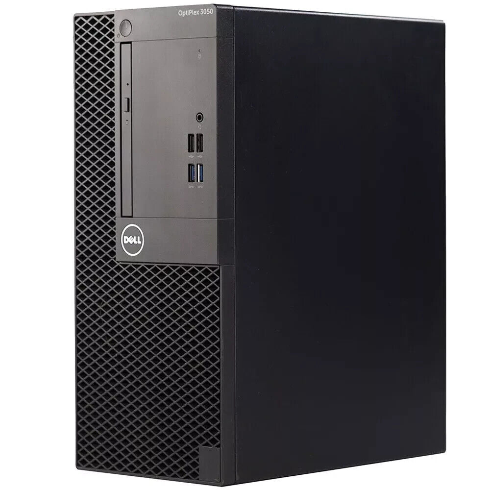 Dell 3050 Desktop Mini Tower Intel Core i5 7th Gen. 16GB RAM 1TB HD Windows 10
