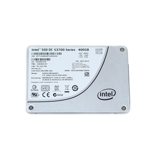 Intel DC S3700 Series 400GB 2.5" 6Gb/s SATA Enterprise Class SSD SSDSC2BA400G3
