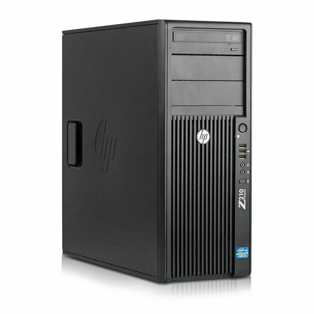 HP Z210 Workstation PC Intel Core i5 3.1GHz 16GB Ram 480GB SSD Windows 10 Pro