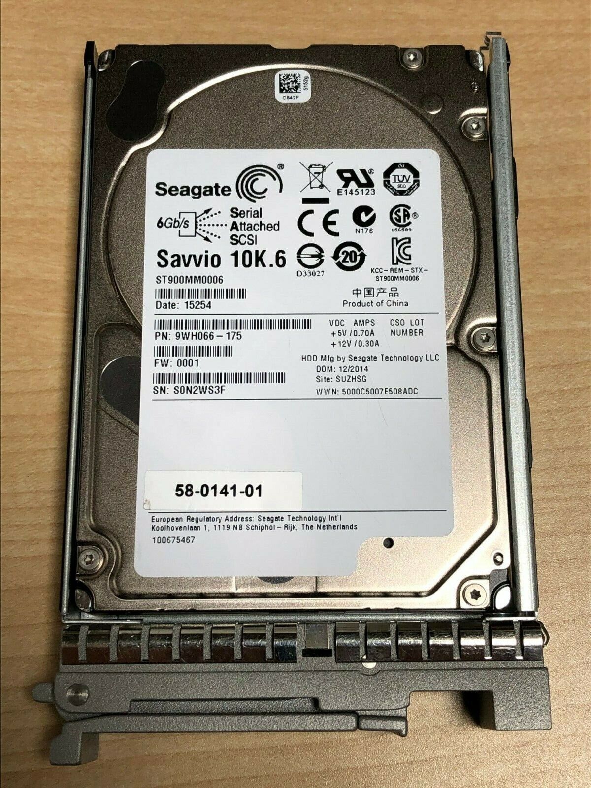 Cisco UCS-HDD900GI2F106 900GB 10k RPM SAS 6 Gb/s 2.5 Inch HDD