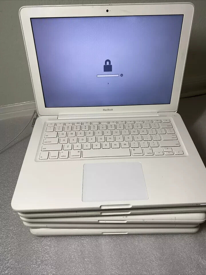 Lot of 19 Apple MacBook A1342 Late 2009 RAM No HDD firmware locked As Is!!