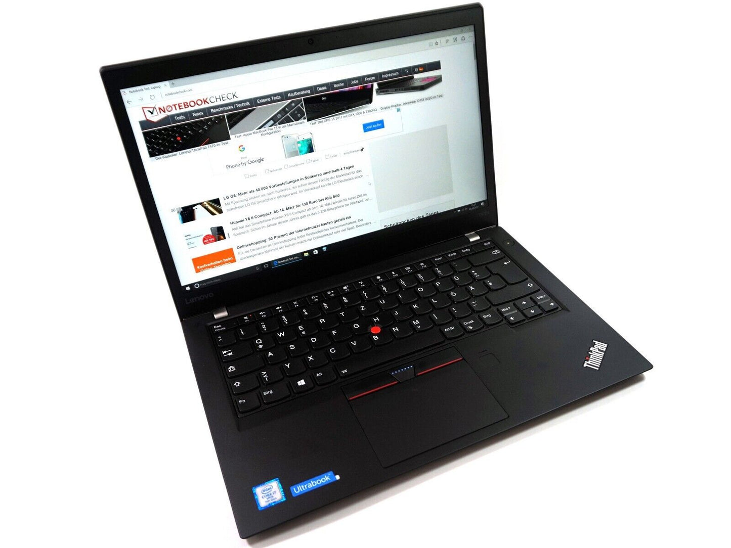 Lenovo ThinkPad T470s Laptop i7-7600 2.6GHz 20GB NEW 512GB SSD 14" FHD 1920x1080