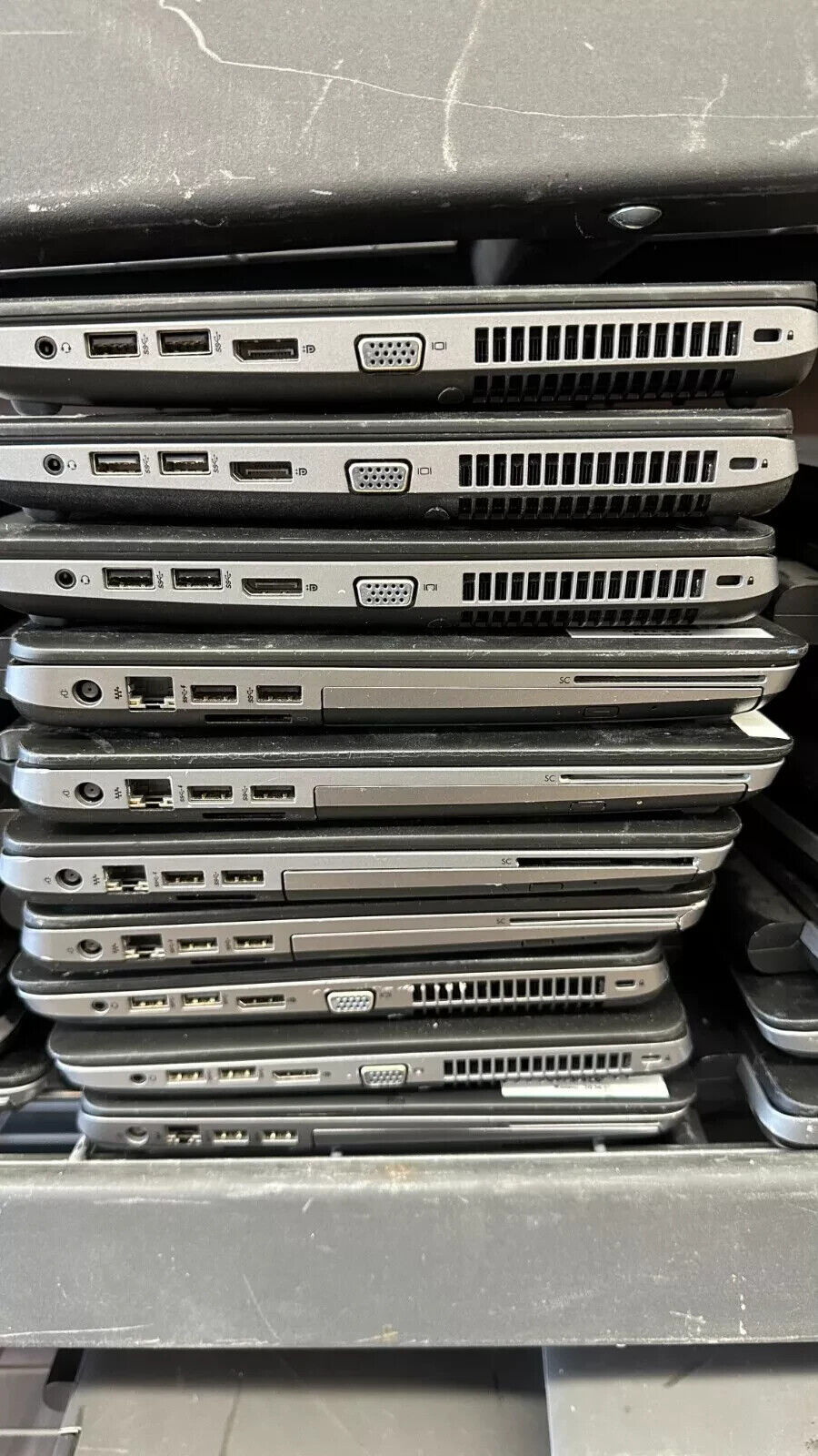 Lot of 9 HP ProBook 645 G1 14" AMD A6-4400M 2.70GHZ no ramNo HDD, No Charger