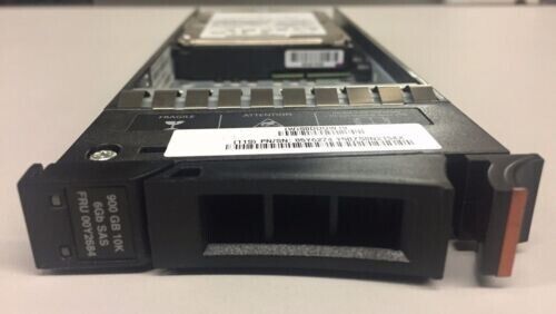 IBM 900GB 6Gb/s 10K 2.5" SAS HDD Hard Drive 85Y6274 00Y2684 in Caddy for V7000